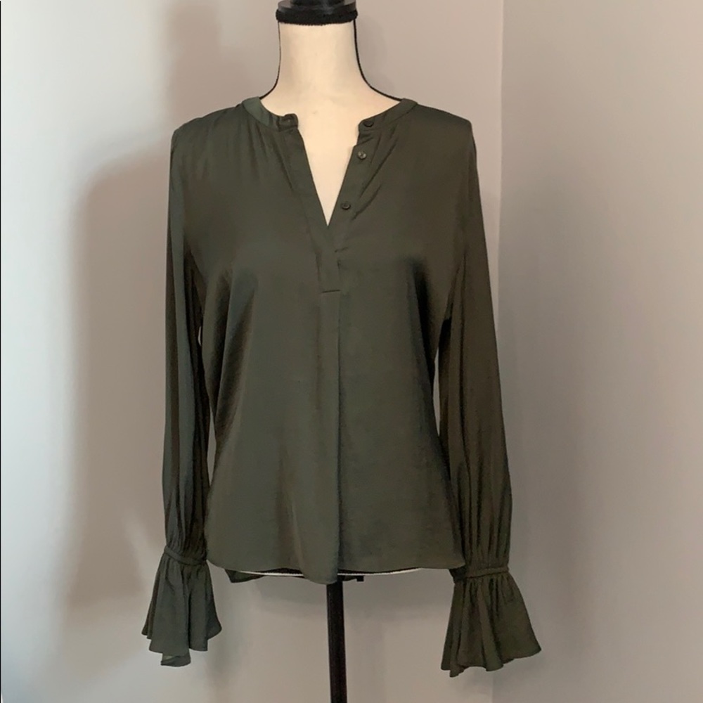 Fun bell sleeve blouse